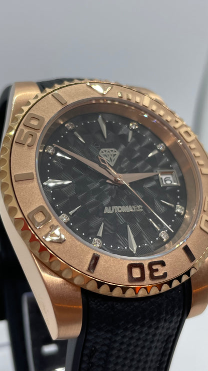 Or Rose 41mm - Noir