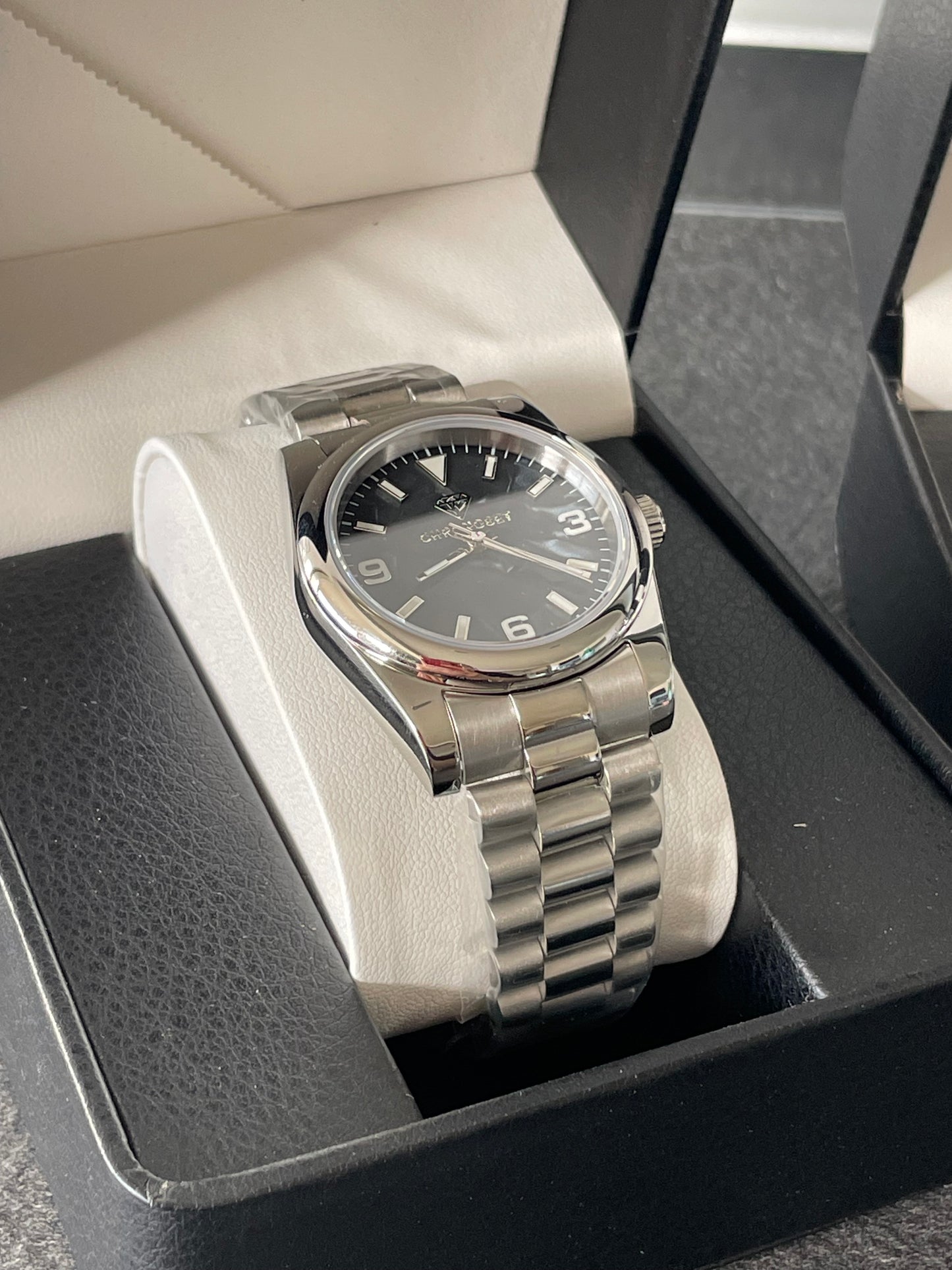 CS NACRE Président Noir 36mm