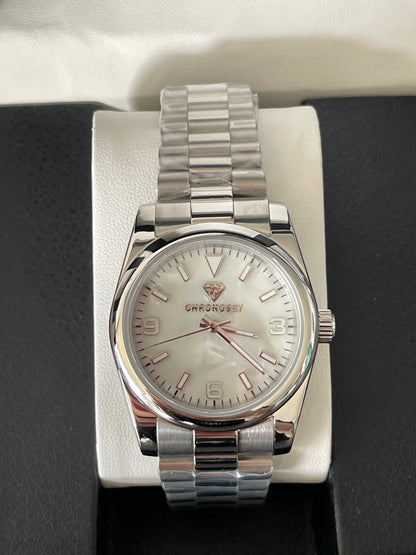 CS NACRE Président Blanc 36mm