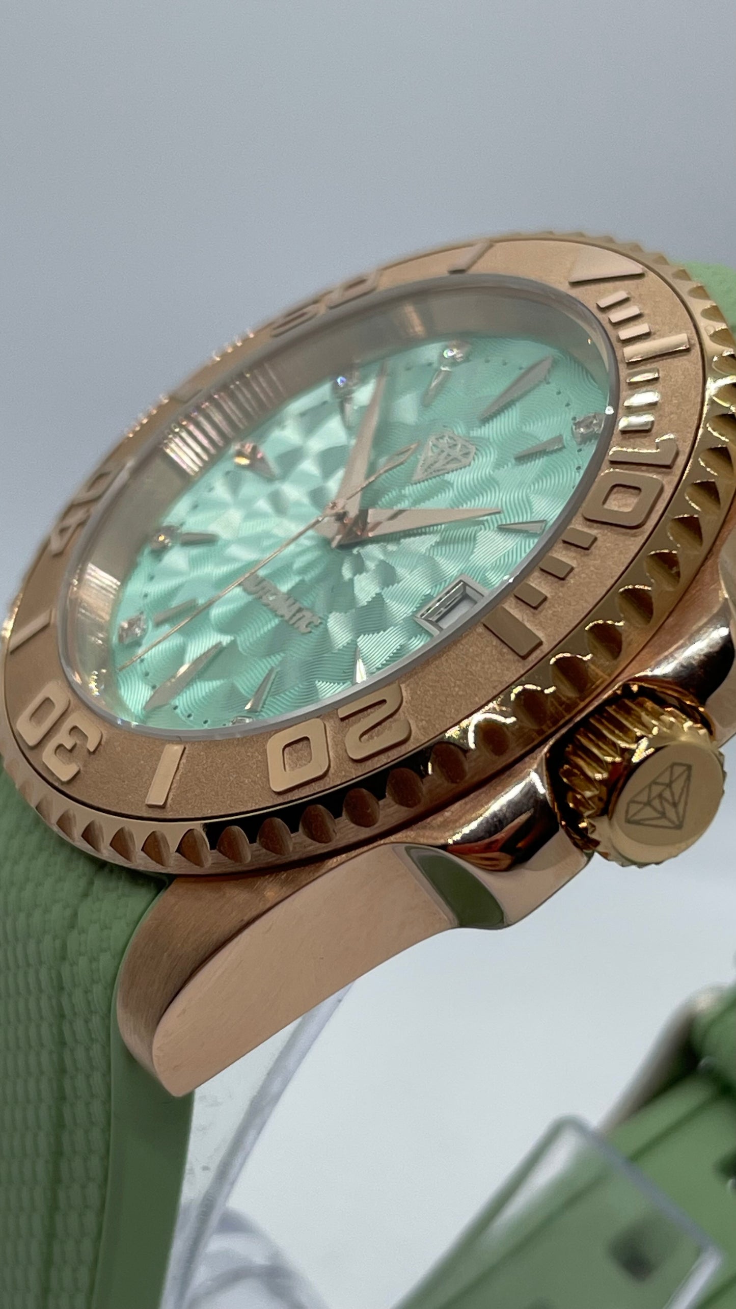 Or Rose 41mm - Turquoise
