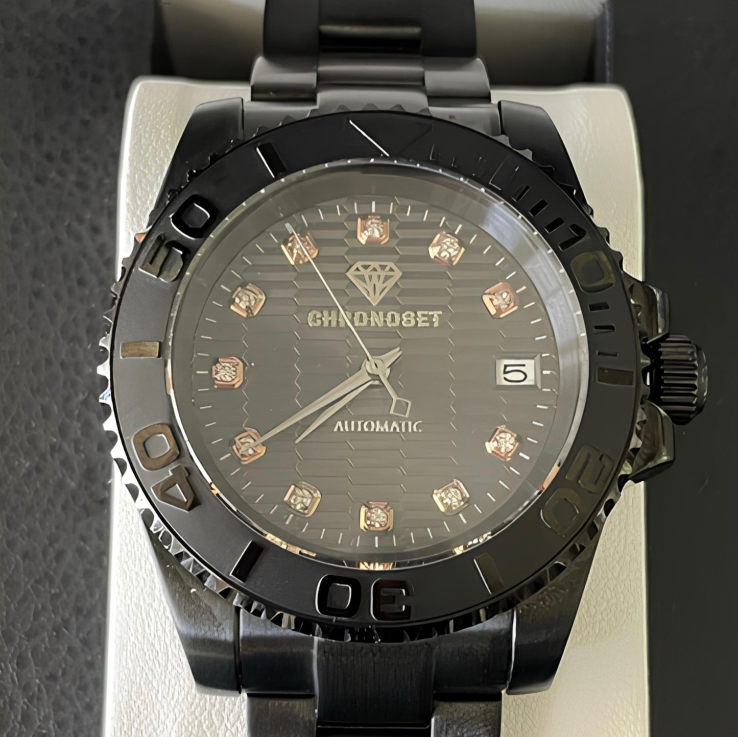 CS Obsidienne Noir 41mm