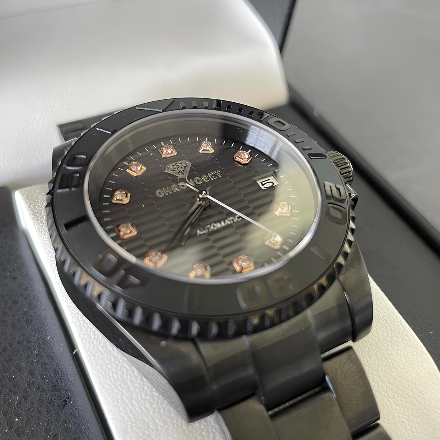 CS Obsidienne Noir 41mm