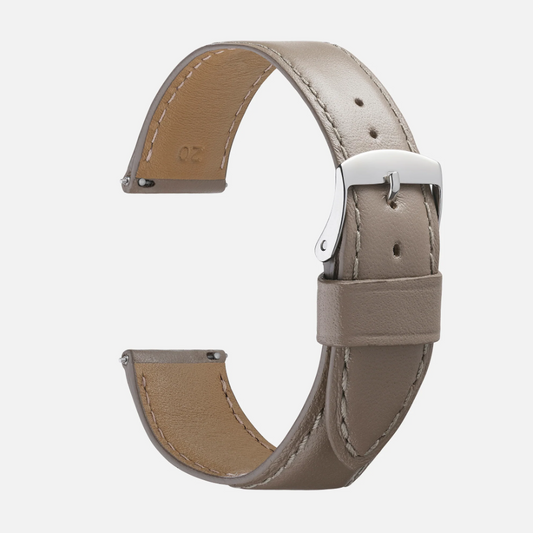 Bracelet de montre en cuir - Lisse