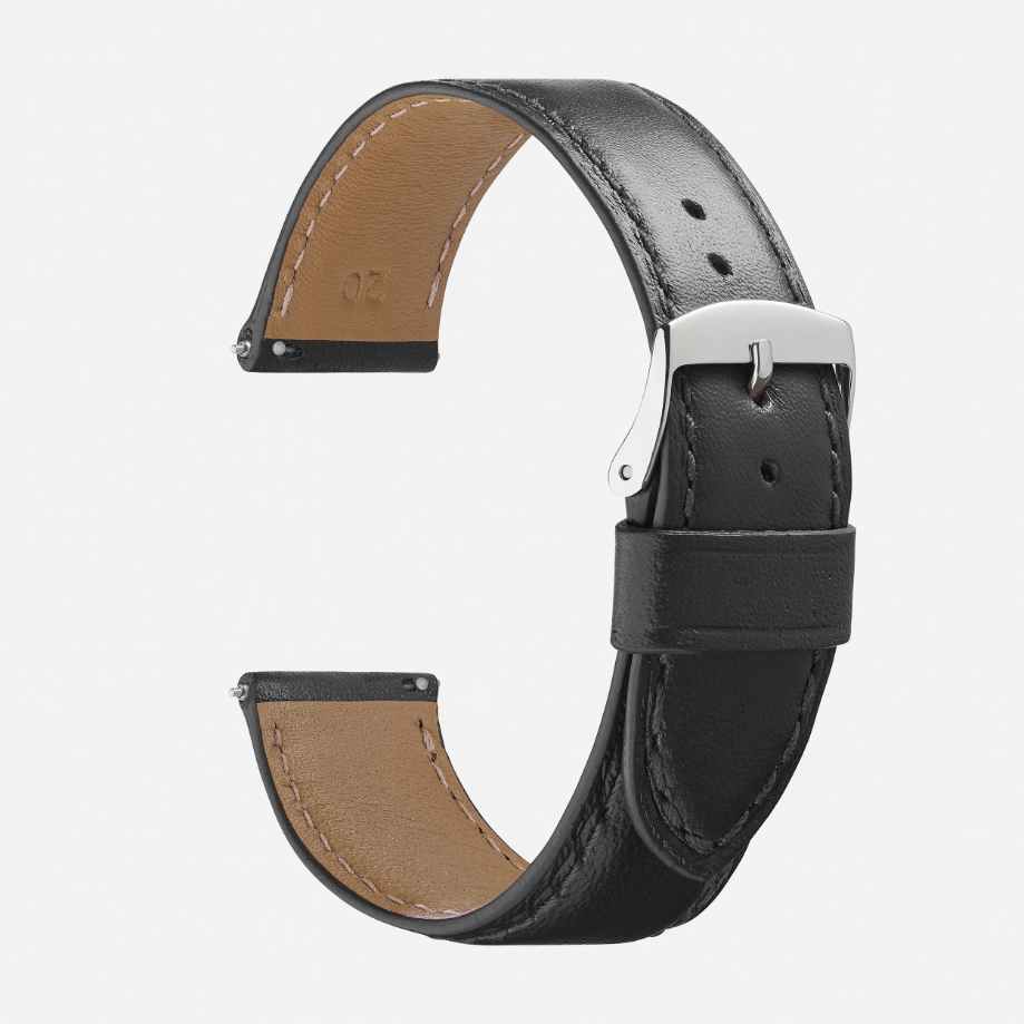 Bracelet de montre en cuir - Lisse